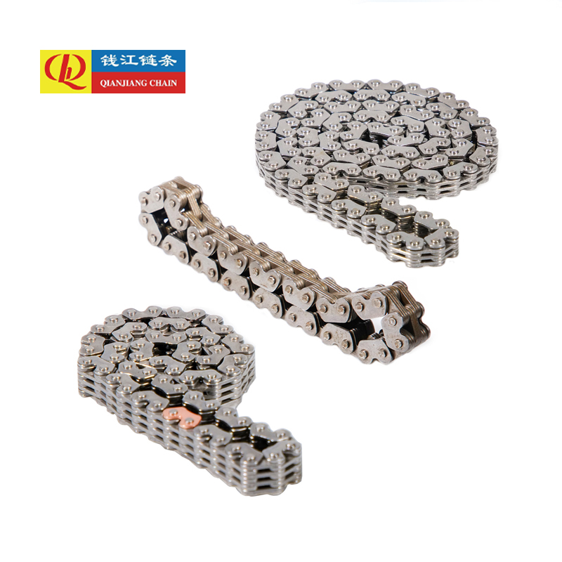 Motorcycle engine timing chains