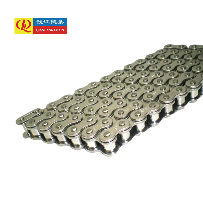 Stainless steel short pitch precision roller chains
