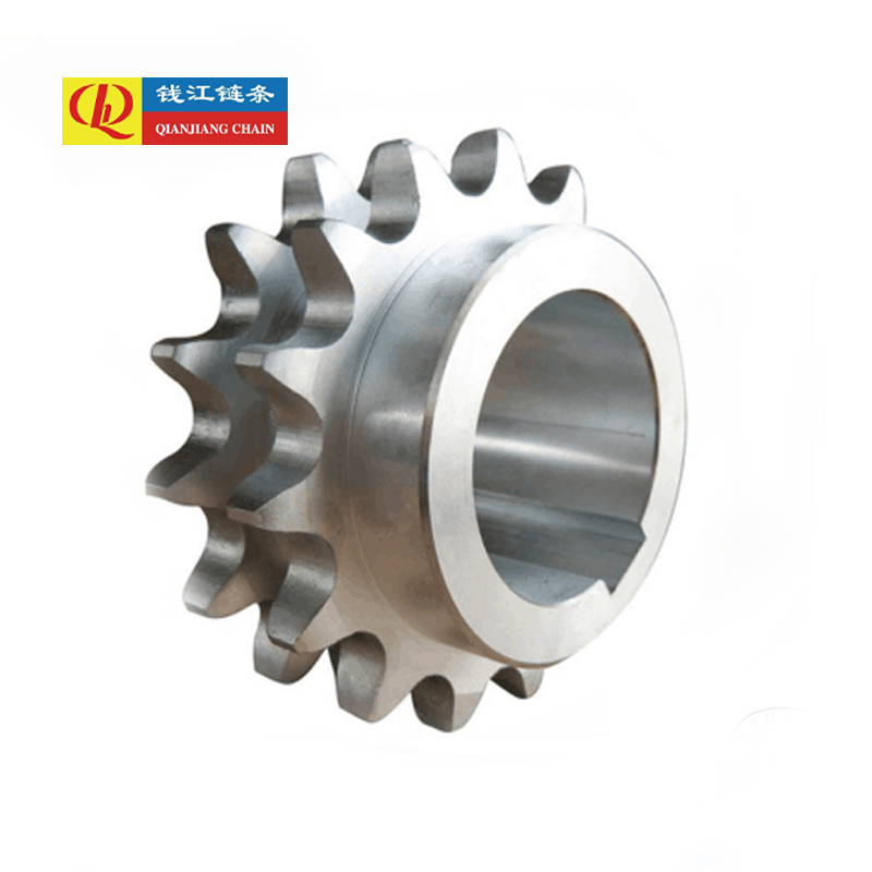 Double row finished bore sprockets with keyway