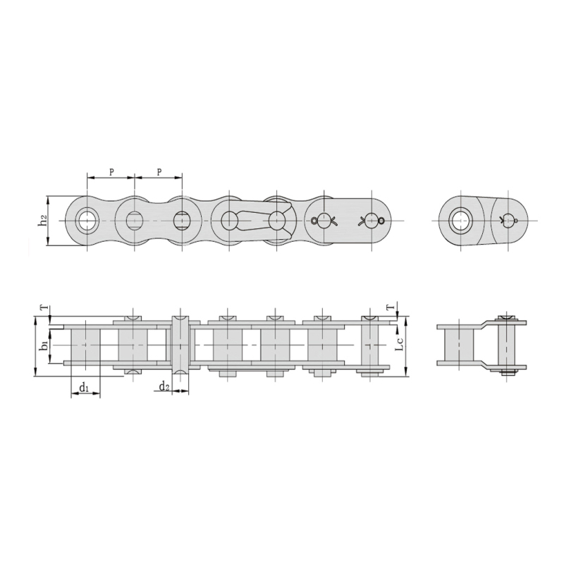 Short pitch precision roller chains ( B series )