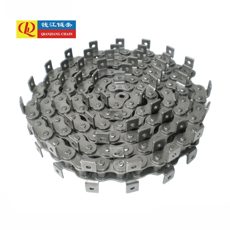 Short pitch conveyor chains attachments