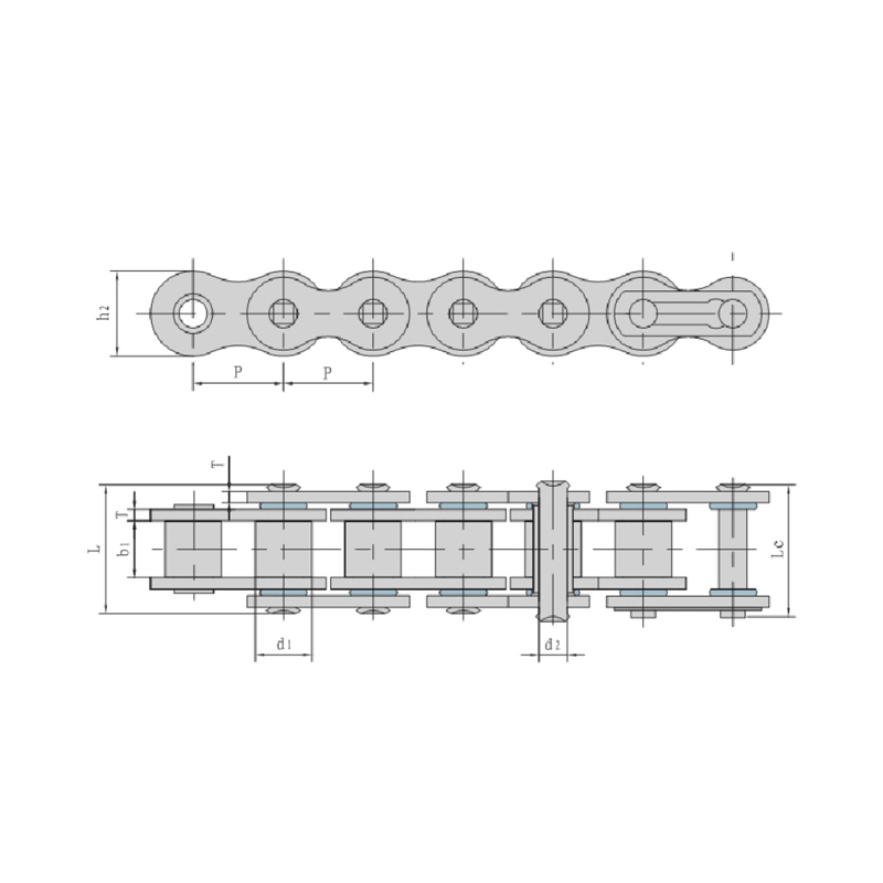 Mechanical transmission sealed chains