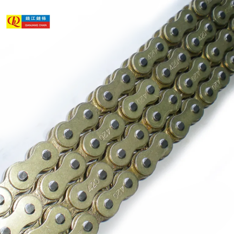 The 420V-O(X) high-strength motorcycle oil seal chain developed and produced by Qianjiang Chain Industries Co., Ltd. passed the provincial new product appraisal