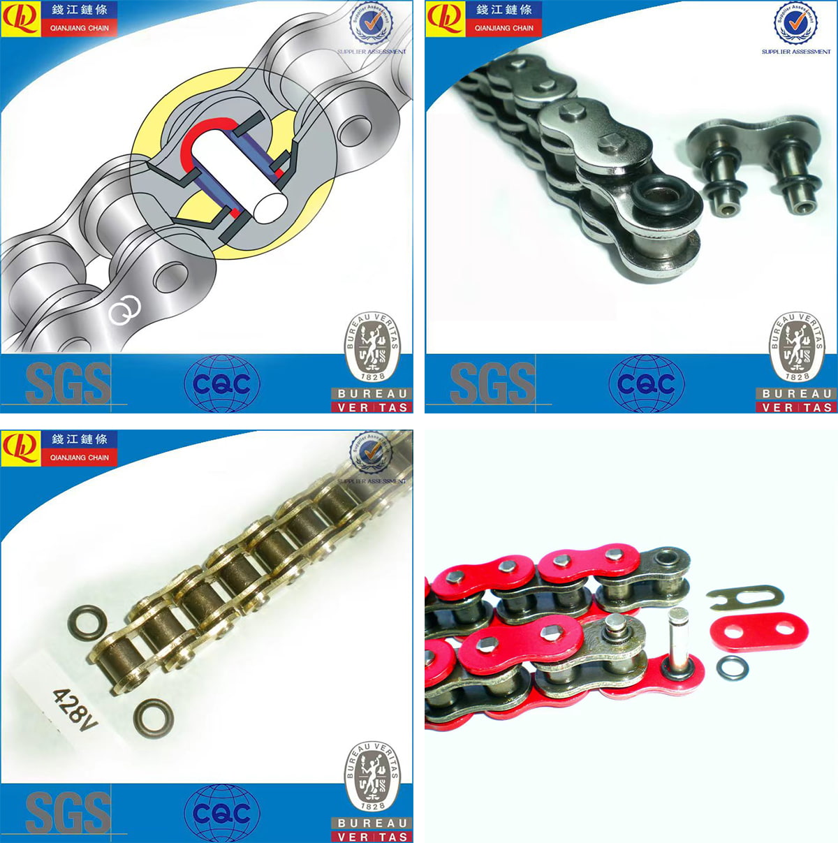 Motorcycles (off-road electric vehicles) produced by Hangzhou Qianjiang Chain Industries Co., Ltd.