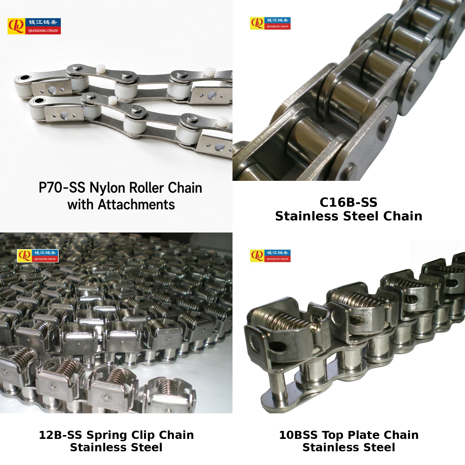 Corrosion-Resistant Stainless Steel Chains | Qianjiang Chain Powers Transmission Needs in Specialized Operating Environments