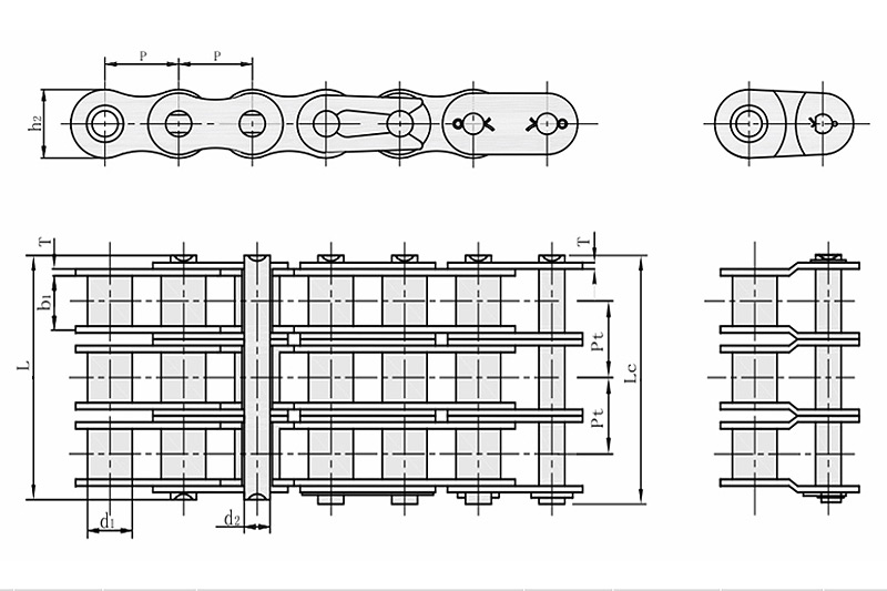 Short pitch precision roller chains ( B series ) 3