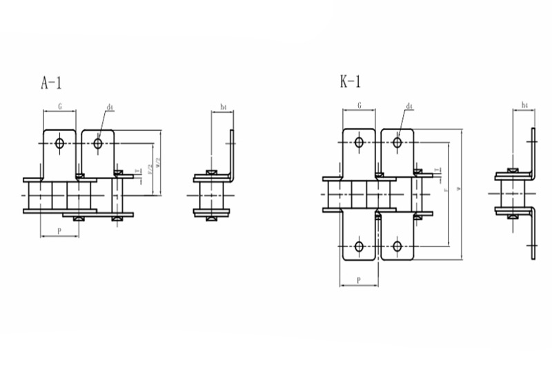 Short pitch conveyor chains attachments 3 ( 3 )