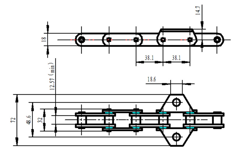 Agricultural machinery chains 1